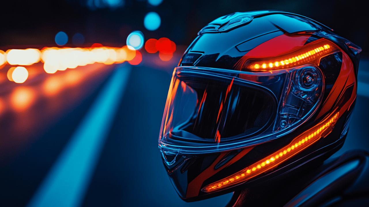 Des premiers autocollants aux bandes reflechissantes haute technologie : l’histoire de la visibilite des motards
